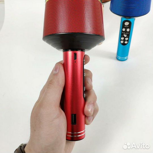 Караоке микрофон с подсветкой Q008