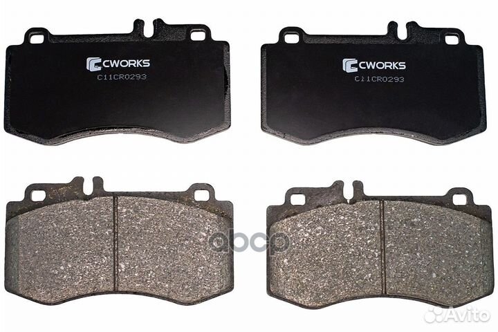 Тормозные колодки передние, Low Metallic C11CR0