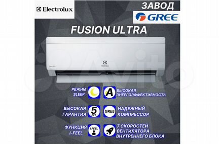 Сплит-система Electrolux 07 Fusion Ultra (gree)