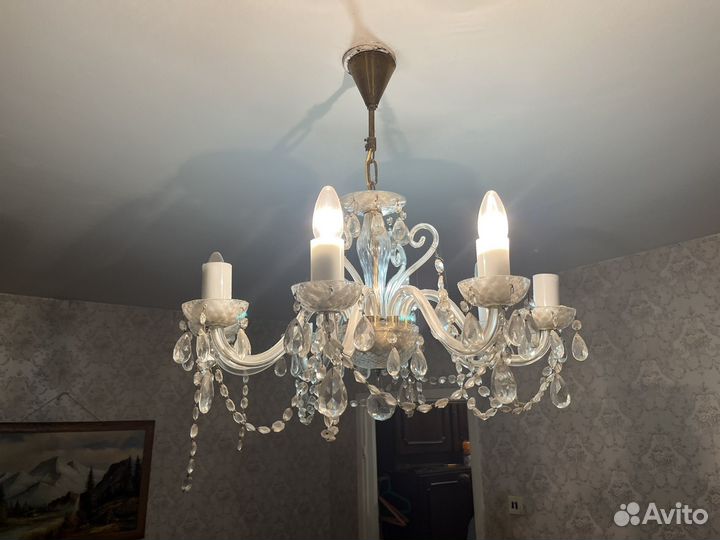 Люстра хрустальная