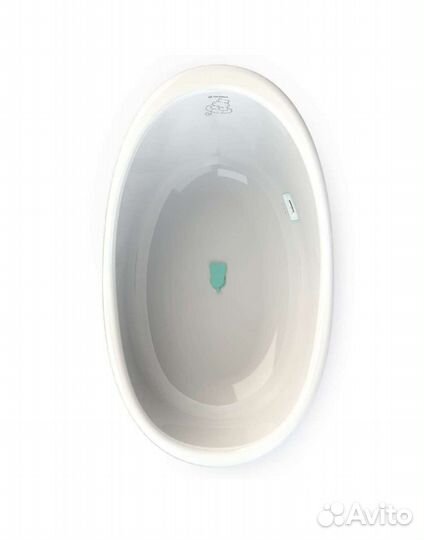 Детская ванночка для купания olsson с термометром