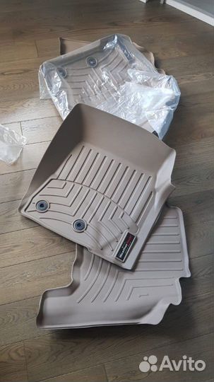 Новые американские ковры Weather tech для Toyota