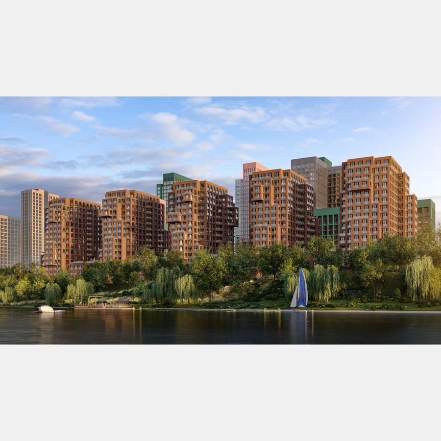 1-к. квартира, 49,4 м², 10/15 эт.