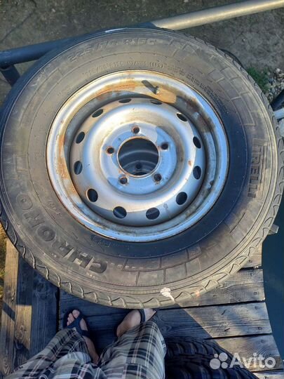 R15 Pirelli Chrono 225/70, PCD 5x139.7 DIA 40