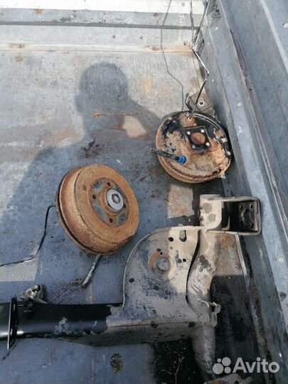 Ступица задняя Renault logan1, балка