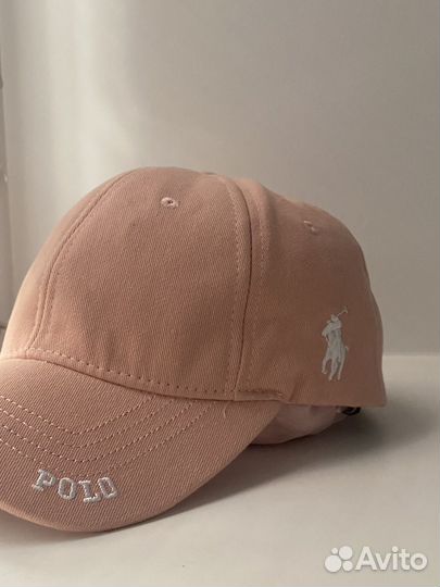 Кепка polo ralph lauren розовая