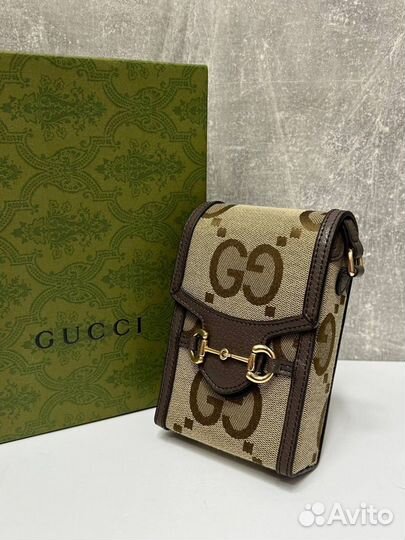 Мини сумка чехол Gucci