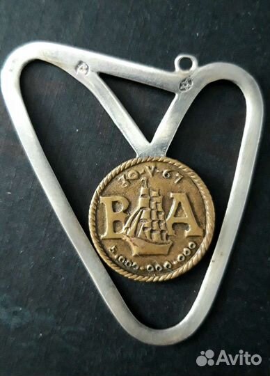 Винтаж 90-е серьги 925 колье и другое