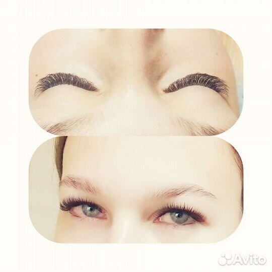 Наращивание ресниц на дому