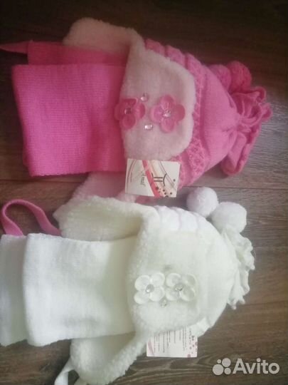 Комплект шапка и шарф