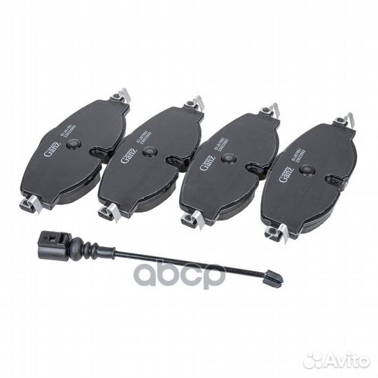 Колодки тормозные передние skoda octavia перед