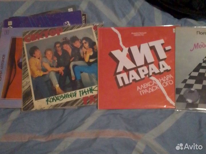 Виниловые пластинки СССР