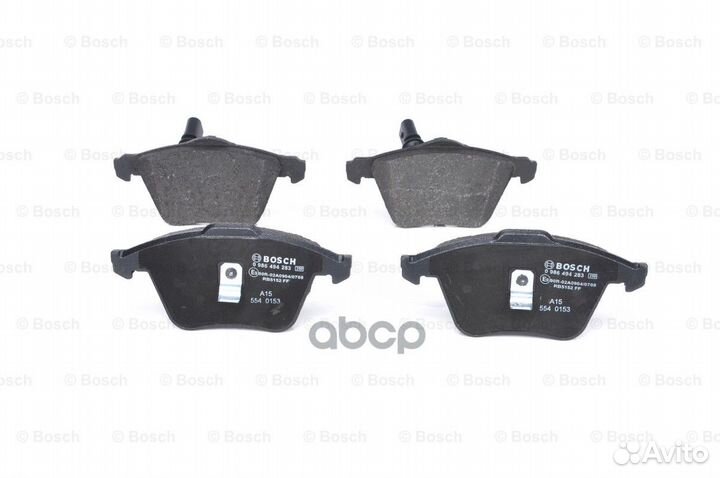 Колодки тормозные передние к-кт '0986494283 Bosch