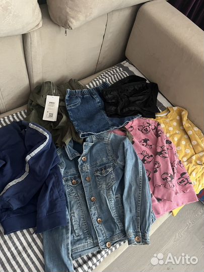 Одежда для девочки пакетом122-140