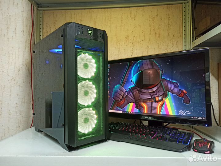 Игровой компьютер RTX4070 + Core i5 12400F