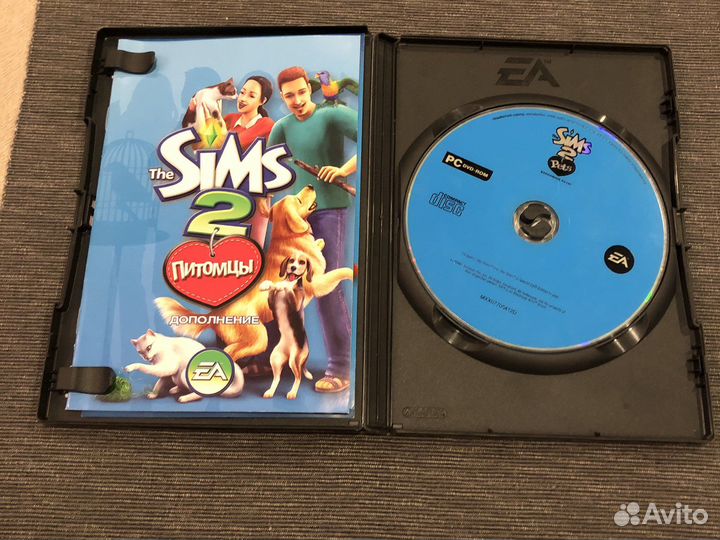 Компьютерная игра The Sims 2 дополнение Питомцы