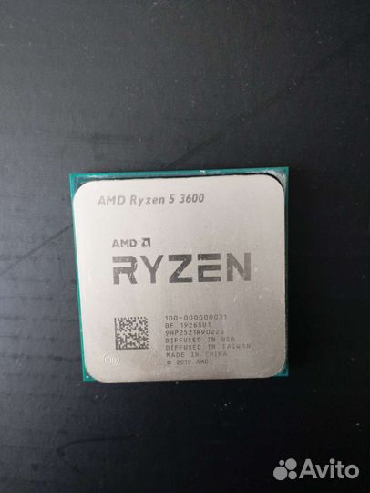 Процессор Ryzen 5 3600