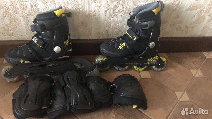 Ролики раздвижные 29-34р SK8 Hero Pack