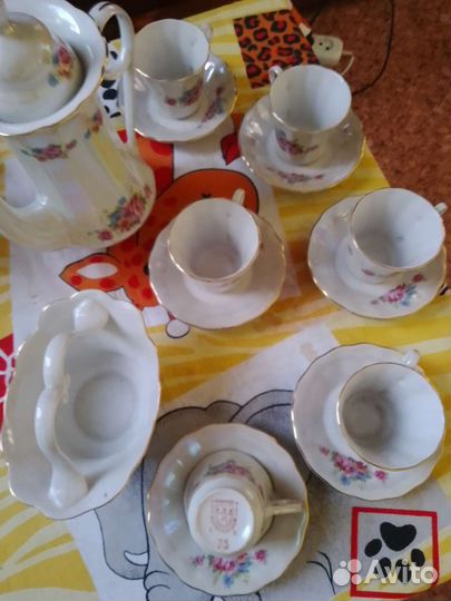 Чайный сервиз СССР новый