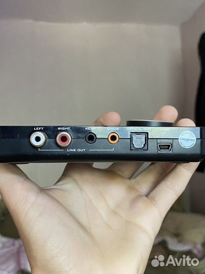 Внешняя звуковая карта creative