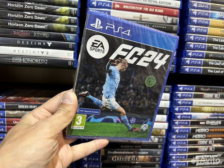Ea fc 24 ps4 диск новый русская озвучка