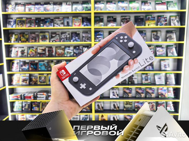 Nintendo Switch Lite 32GB Grey Новая
