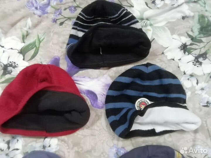 Шапки на мальчика все вместе
