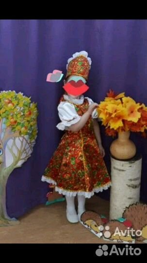 Костюм Русская красавица р.104-110-116