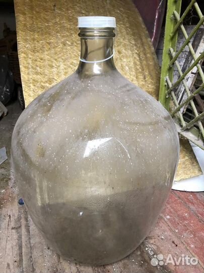 Бутыль стеклянная 25 литров