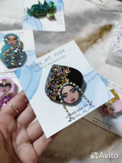 Брошки (на заказ)