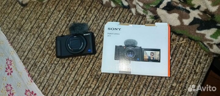 Фотоаппарат sony zv 1