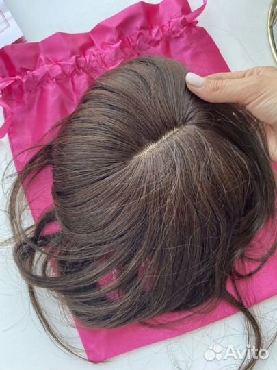 Накладка из натуральных волос