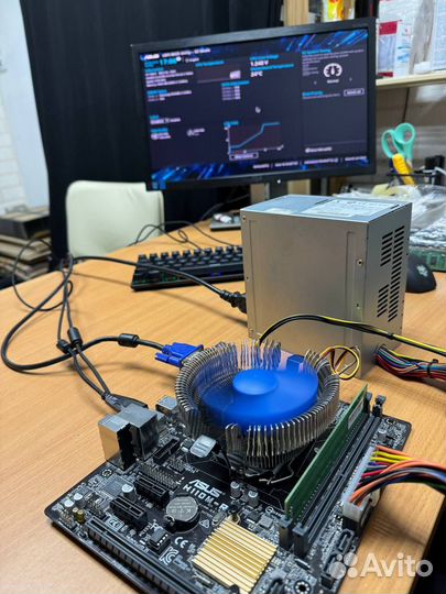 Связка asus H110M-R+i3-6100+4GB LGA1151