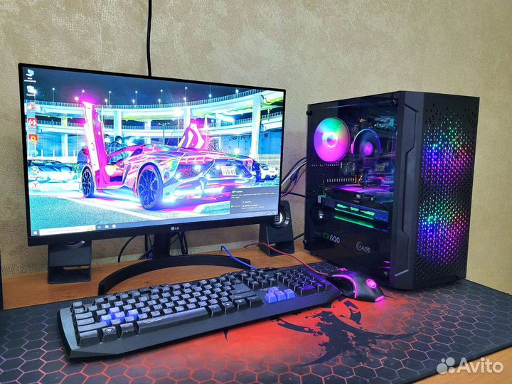 Игровой системник AM4 Ryzen 5