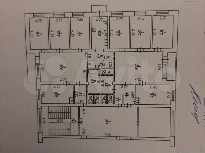 Комната 12,8 м² в 1-к., 4/5 эт.