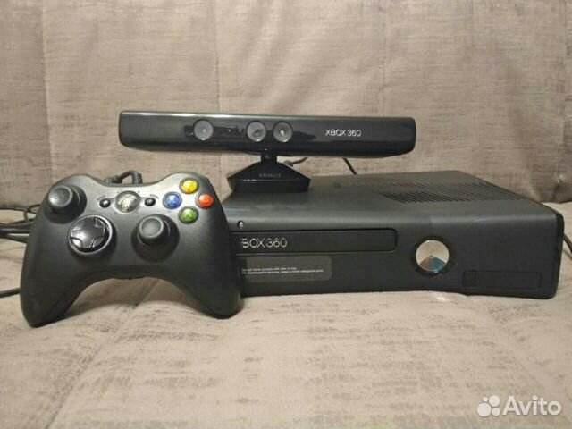 Xbox 360 + кинект + геймпад