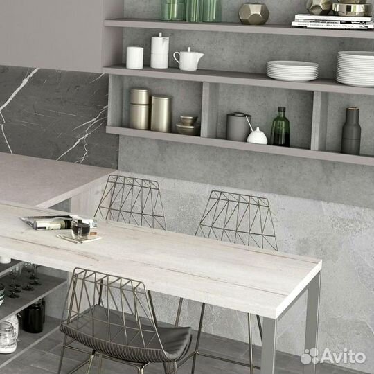 Прямой кухонный гарнитур 