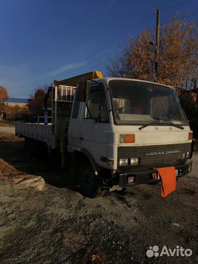 Nissan Diesel Condor с КМУ, 1989