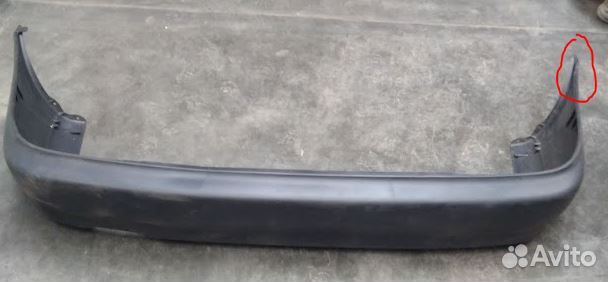 Бампер задний mitsubishi lancer 92-96 sedan