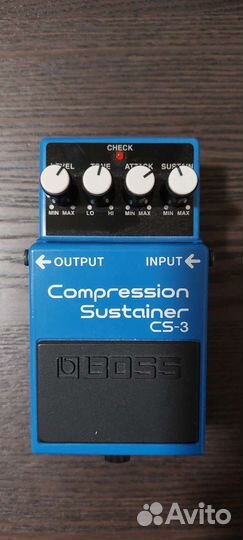 Гитарная педаль boss cs3