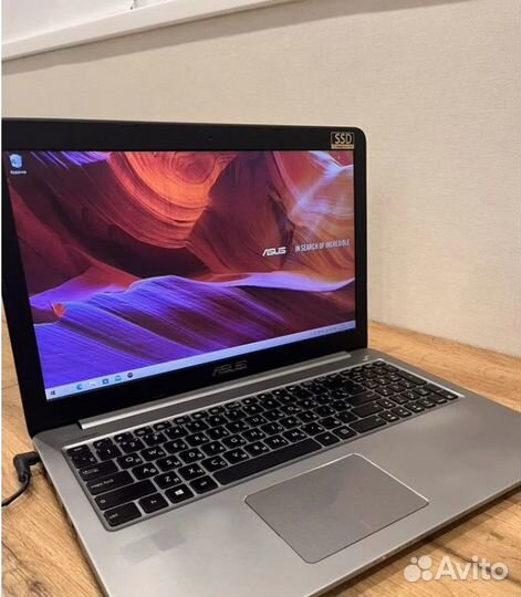 Ноутбук asus k501ux i5 6200U/DDR4 8 GB/SSD 512 GB