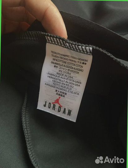 Худи jordan черная