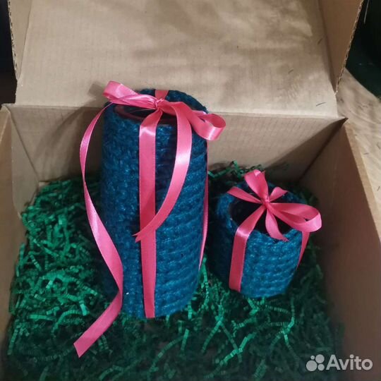 Корзинка из джута