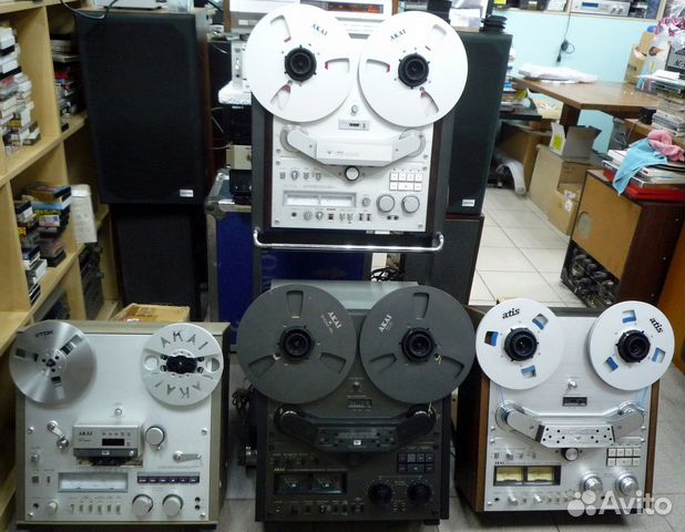 Катушечные магнитофоны Akai GX-625 GX-635 GX-646