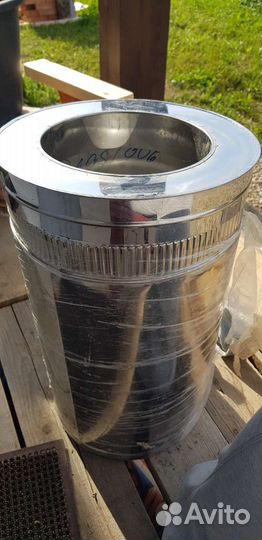 Труба дымохода сэндвич 0,5 м 200/300 мм