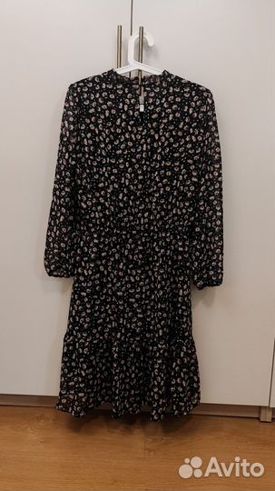 Платье шифоновое 48 (L)