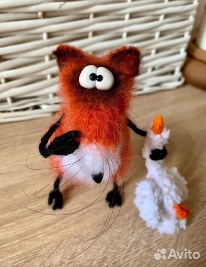 Вязаные интерьерные игрушки