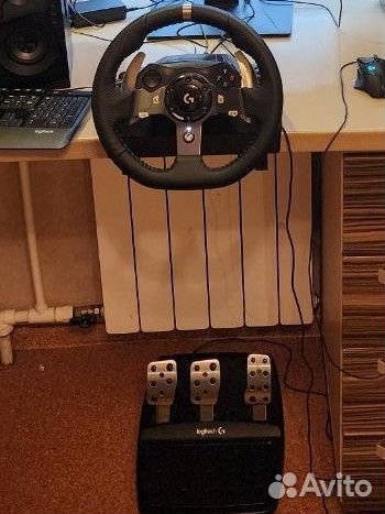 Игровой руль logitech g920