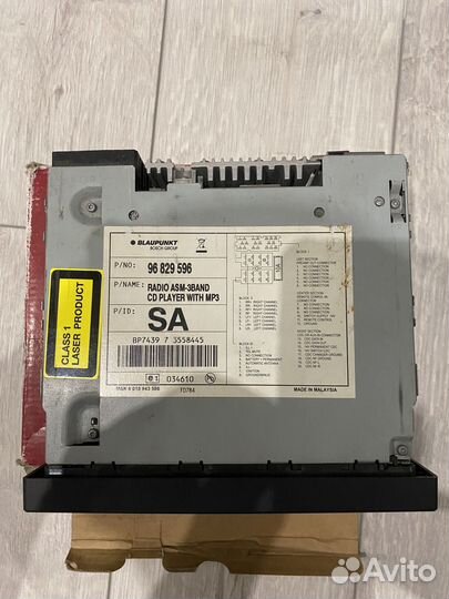 Магнитола blaupunkt lacetti