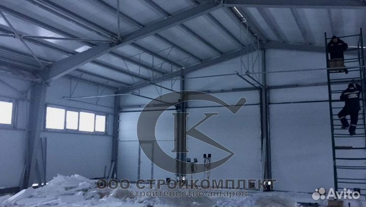 Ангар Магазины Сто с проектом xc1022